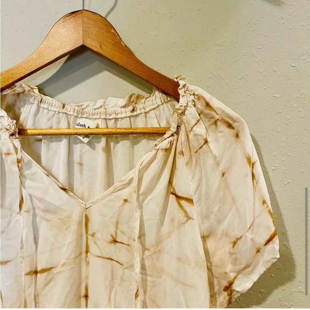 Anthropologie Cloth & Stone Peasant Blouse - Picture 6 of 9